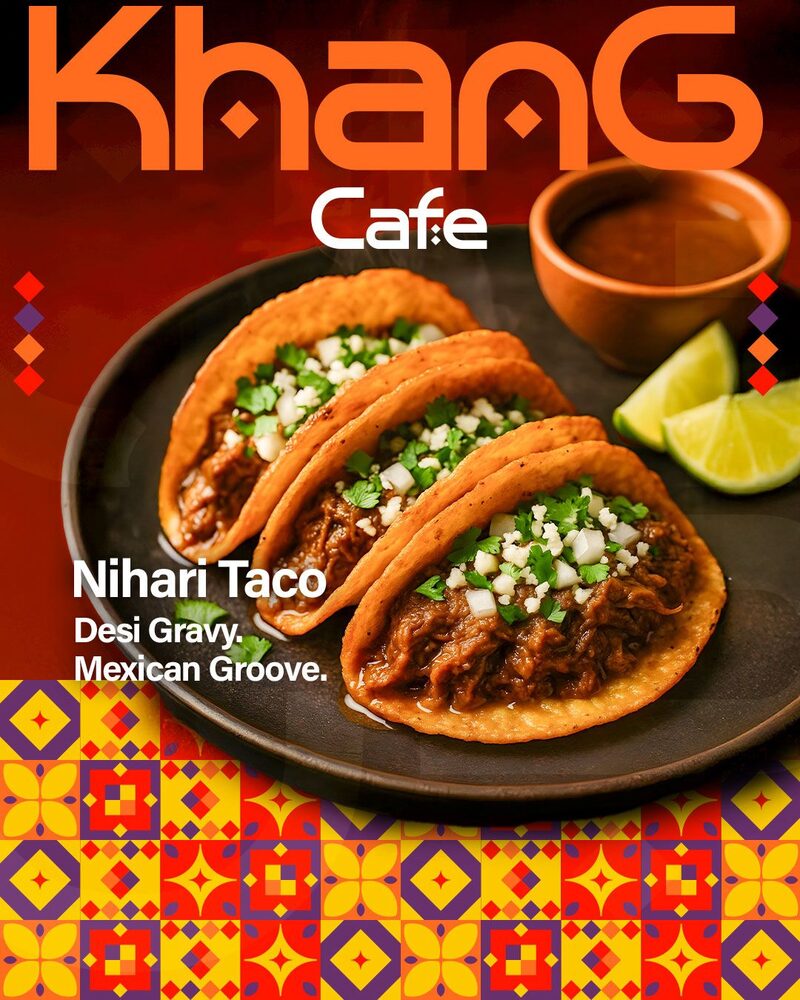 Nihari Taco — desi gravy, Mexican groove